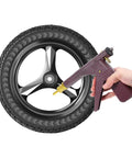 Complete Heavy Duty Motorcycle Tire Repair Kit Featuring Abs Metal Plug Insertion Tool for Tubeless Street Bikes and Scooters with tire