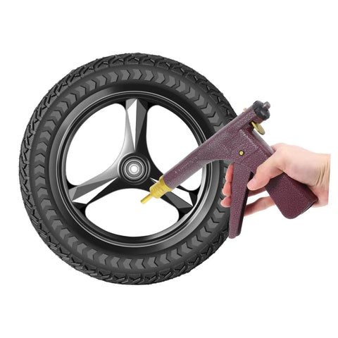 Complete Heavy Duty Motorcycle Tire Repair Kit Featuring Abs Metal Plug Insertion Tool for Tubeless Street Bikes and Scooters with tire