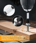 EXFEIN 12-piece diamond drill bit set for tile and masonry; 3/16–3/8 in sizes with 1/4-inch quick-change hex shank.
