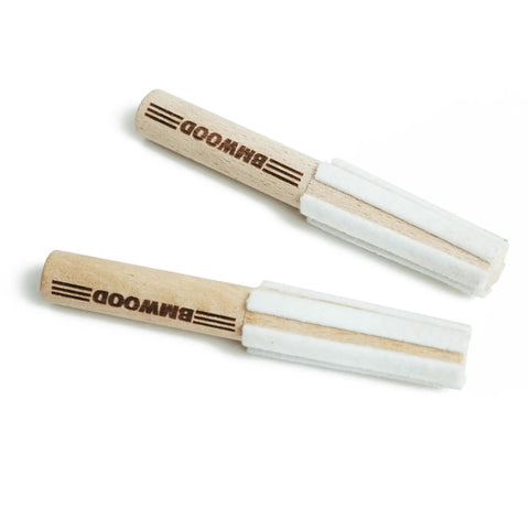 MT2 Cleaner For Wood Lathe Spindles, Handy Wooden Cleaning Tool With Felt Edges
