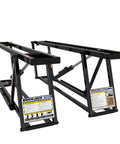 6000TLX Portable Car Lift Bundle with Pinch Weld Blocks and Wall Hangers ALI Certified 110V Power Unit 6000 Lb Capacity