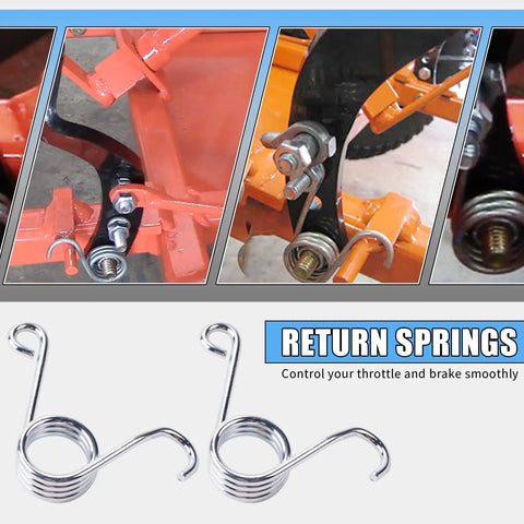 Go Kart Throttle Cable And Throttle Control Assembly Kit return springs detail