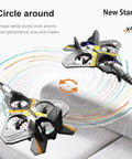 Ready To Fly RC Jet Plane For Kids And Adults, Fighter Jet Remote Control Airplane performing 360 degree flips indoors