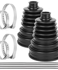 Versatile CV Axle Boot Repair Kit For 19 To 34mm Shafts Easy Install Flexible Silicone CV Joint Boot Waterproof Dustproof Kit