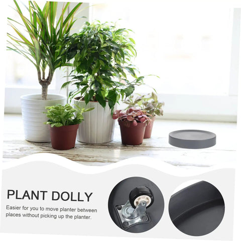 Heavy Duty Pot Trolley With Four Smooth Swivel Wheels Crafted as a No Sweat Garden Mover and Hella Tough Planter Cart for Large Flower Pots Indoors or Outdoors