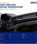 Dashboard view featuring HVAC controls for Plug And Play HVAC Air Door Actuator Replacement For Toyota 4Runner, FJ Cruiser, And Lexus GX470.