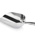 One Piece Cast Aluminum Round Bottom Bar Scoop 85 Ounce Utility Ice Flour Sugar Candy Heavy Duty Workhorse Durable Commercial Grade