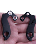 Derailleur Hanger 61 Replacement For Mountain Bikes, CNC Aluminum Alloy Rear Mech Dropout Upgrade held in hand