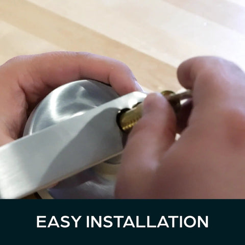 Grab This Heavy Duty Seven Pin Green Small Format Interchangeable Core That Locks Down Commercial Jobs Smoothly With One Control Key And Two Operating Keys For Quick Job Site Swaps being installed hands-on.