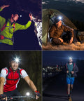 Rechargeable Ridiculously Bright Headlamp 99000 Lumens Two Pack With 3 Modes And 90 Degree Adjustable Beam IPX6 Waterproof For Camping