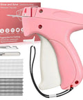 Straight Up The Ultimate Stitch Gun For Clothes Repair And Quick Fix Tagging For Seam Hemming Or Fabric Labeling Comes Loaded With Two Needles One Scissors And Four Thousand White Black Fasteners Seriously Kickass, compact pink tagging gun.