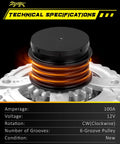 Upgraded Heavy Duty Alternator Motor For Toyota Camry Rav4 Scion Tc 2012 2016 2 5 Liter 12 Volt 100 Amps Clockwise 6 Groove Clutch Pulley detailed view.
