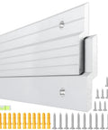 Two Pairs 41 Inch French Cleat Hangers With 500 Lb Load Capacity Heavy Duty Aluminum Z Clips Wall Interlocking Brackets Kit