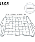 Beefy Heavy Duty Lifting Net Nylon Cargo Sling Net for Hanging Goods, garden climbing 1.5 by 1.5 m mesh 10 cm load up to 500 kg