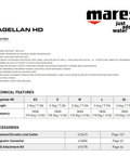 Technical specifications of Magellan HD BCD Backmounted Unisex Scuba Jacket Style Buoyancy Compensator Lightweight Dive Gear.