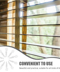 Rock Solid 12 Piece Blind Wand Replacement Hooks Built With Heavy Duty Alloy For Smooth Tilt Action And Fast Window Treatment Repairs Around Your Place, showing hooks on blinds.