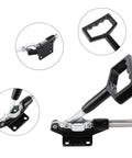 Ergonomic Heat Press Handle Fixture Replacement for Heat Press Machine Carbon Steel Construction up to 386kg Clamp 42mm