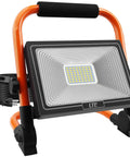 Powerful 50W LED Work Light With 4300 Lumens For Job Sites, 500W Halogen Replacement, IP66 Waterproof Outdoor Flood Light, 16.4Ft Cable