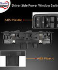 Detailed view of Power Window Switch Replacement For 2012 To 2017 Dodge Grand Caravan And Chrysler Town And Country showing connectors.