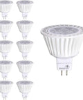 MR16 LED Bulb Dimmable 50W Halogen Replacement, Only 7W, 12V AC DC, 3000K Warm White, High CRI, UL Listed, Mercury Free