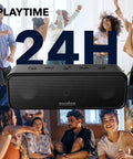 3 Portable Bluetooth Speaker That Delivers Dope Sound With IPX7 Waterproof Build 24 Hour Playtime Titanium Diaphragm Drivers