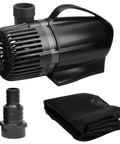 Waterfall Pond Pump 2300 GPH With Anti Clog Technology Energy Efficient And Quiet Easy Assembly accessories included