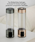 Portable 400ml Hydrogen Water Bottle Ionizer For Travel On The Go With Rechargeable Li Battery Sealed Design For Daily Use
