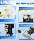 Electric Fuel Pump Assembly With Sending Unit For Acura CL 2001 2002 V6 3.2L And Acura TL 1999 2001 V6 3.2L And Honda Accord 1998 2002 L4