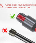 Quick Release Extension Wand Dyson Cordless Vacuums Replacement Tube V7 V8 V10 V11 V15 Easy Fit Secure Snap Connection sample
