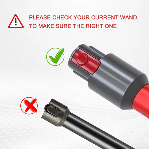 Quick Release Extension Wand Dyson Cordless Vacuums Replacement Tube V7 V8 V10 V11 V15 Easy Fit Secure Snap Connection sample