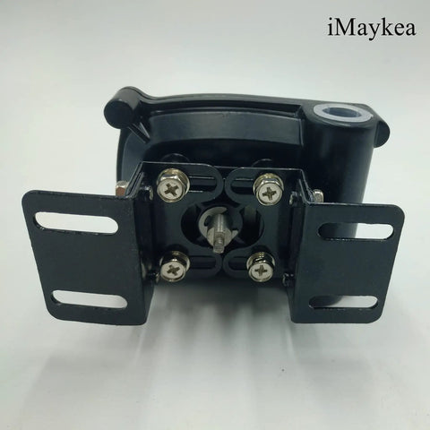 APL 210N Limit Switch For Pneumatic Actuator Valve Position Indicator with aluminum body, front view showing mounting brackets.