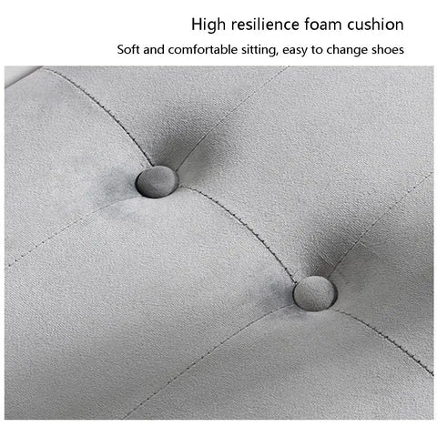High resilience foam cushion for Heavy Duty Entryway Coat Rack With Hall Tree Bench And Mudroom Storage Shelf, soft and comfortable.