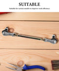 Beefed Up Heavy Duty Forklift Shift Linkage Ball Joint For Industrial Vehicles, Universal Shift Lever Ball Head Rod Replacement, Automatic Transmission Rod, Rugged Yet Smooth Gear Shifts, Wear Resistant Construction on wooden surface