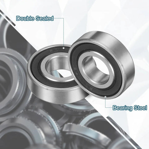 4 Pack 14329-2RS Non Standard Ball Bearings 14mm ID 32mm OD 9mm Thick Double Rubber Sealed Chrome Steel For Industrial Machinery Beefy Durable For DIY Projects, double sealed