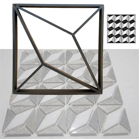 Beginner Friendly Square Concrete Mold for Easy DIY Pavers and Patio Decor Quick Setup No Tools Needed Heavy Duty Frame