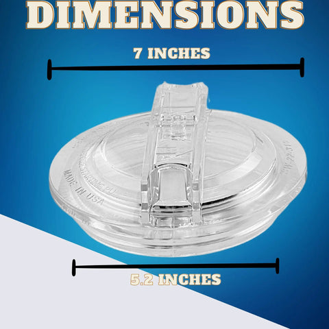 Pool Pump Lid And O Ring Replacement For SPX3100D Pro Super II Pumps And SP3000X Series, 3X stronger lid, dimensions 7x5.2 inches