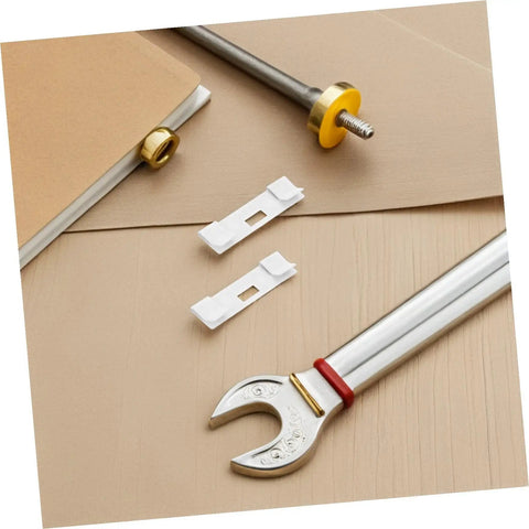 Vertical Blind Repair Tabs Kit With Metal Clips For Replacement Slats Vane Savers Easy Installation Quick DIY Fix For Window Curtains