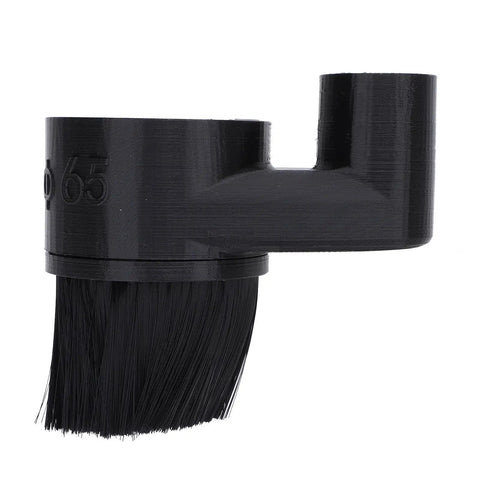 Top Notch CNC Router Dust Cover 65mm for Spindle Motor Protective Sleeve with a unique brush design for effective dust containment.
