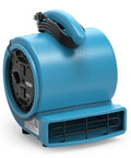 Blue 1000 CFM Air Mover Fan For Drying Ventilation Exhaust And Cooling With 3 Speeds 5 Adjustable Angles 10Ft Cord Heavy Duty Blower