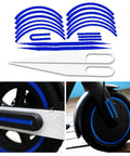 Reflective Waterproof Scooter Sticker Cover for Electric Scooters, Durable Scratch Resistant Body Decal, Protective Film shown
