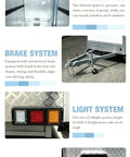 Interior view of Sleek Portable Refrigerated Trailer Featuring Heavy Duty Mobile Cooling System For Catering Teams And Large Outdoor Events Keeps Everything Slick And Chilled On The Go.