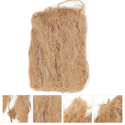 Detailed view of Six Pack Natural Jute Fire Starters For Campfires And Grills Portable Lightweight Flame Starter Tool Set