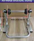 Heavy Duty Metal Roll Dispenser For Bubble Wrap Stretch Film And Foam Sturdy Packaging Holder with adjustable height