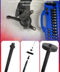 52-In-1 Custom Bushing Driver Set 18mm To 65mm Bearing Race And Seal Installer Kit tools with case in automotive use