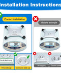 Pro Grade 5000g Digital Analytical Scale With 0.01g Precision And Backlit LCD Display Auto Calibration installation guidance