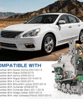 Transmission Valve Body Replacement For RE0F10A JF011E CVT with car fitment list and white sedan