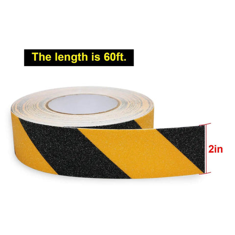 Anti Slip Grip Tape 2 Inch By 60 Foot High Traction Non Skid Tape For Stairs Floors Ladders Decks Ramps Indoor Outdoor Use