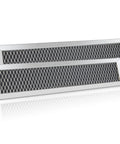 Microwave Charcoal Filter Replacement For GE JX81L Frigidaire FRPAMRAF Gallery 5304464577 Bosch 2-pack shown on white background
