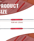 Professional Grade Grip Tight 4 Piece Hook And Pick Tool Set Double Pointed Scribe with 9.06 inch carbon steel body.