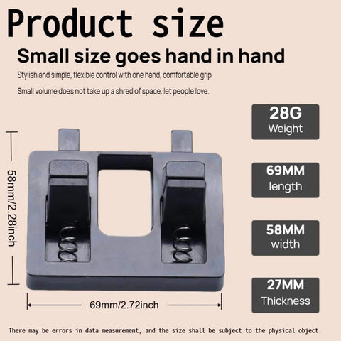 Product dimensions of 2 Pack Electric Wire Welding Fixture And Soldering Clamp For MIG TIG And Spot Welding shown.
